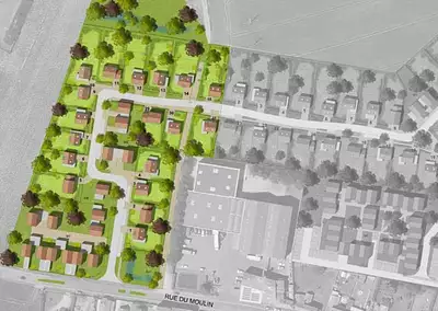 Terrain à bâtir, 598 m²