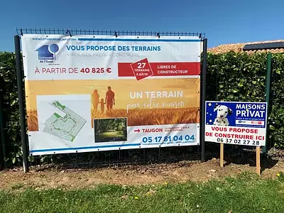 Terrain à bâtir, 426 m²