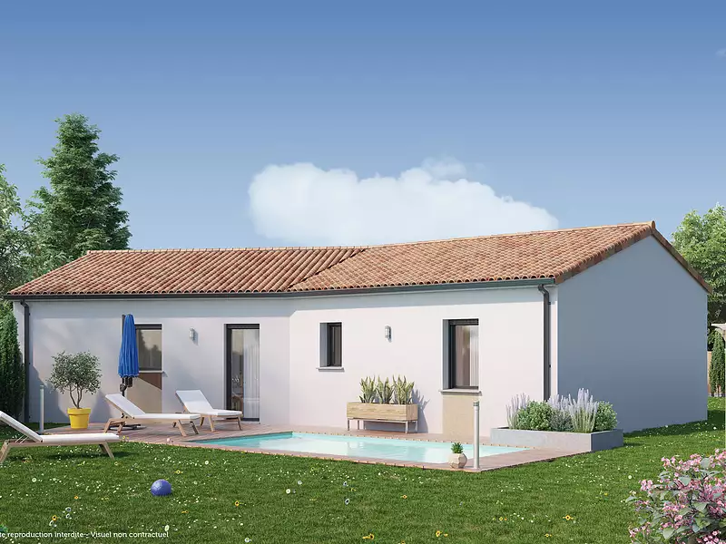 Maison neuve, 83 m² - Vielle-Saint-Girons (40560)