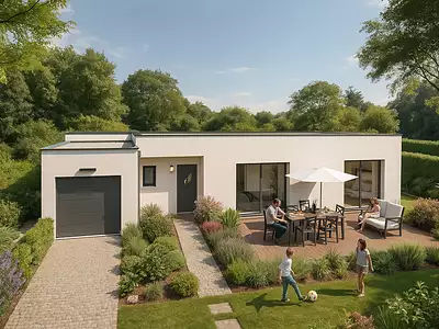 Maison neuve, 100 m²