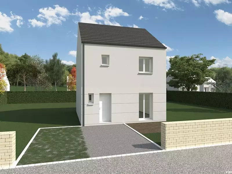 Maison neuve, 102 m² - Saint-Vrain (91770)
