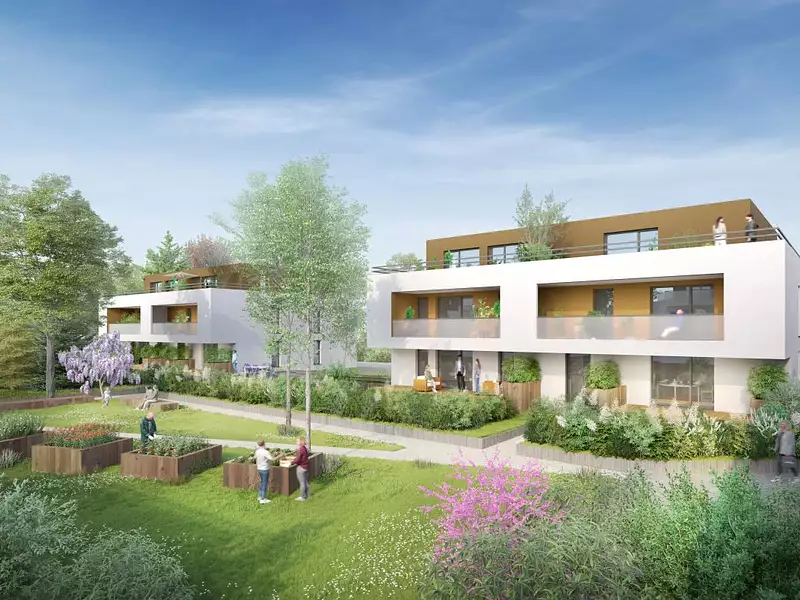 Programme neuf Les Jardins de l'Hippodrome à Eckwersheim (67550) – Stradim
