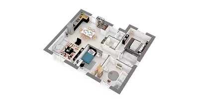 Maison neuve, 74 m²