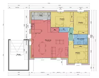 Maison neuve, 90 m²
