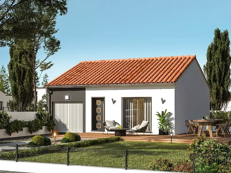 Maison neuve, 55 m² - Nantes (44300)
