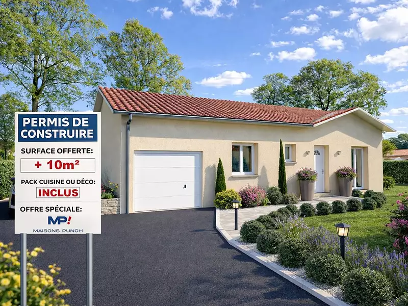 Maison neuve, 80 m² - Odenas (69460)
