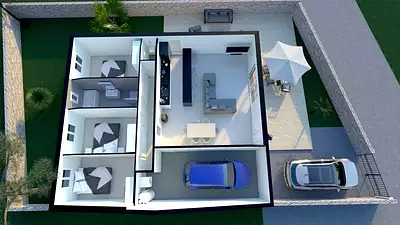 Maison neuve, 89 m²