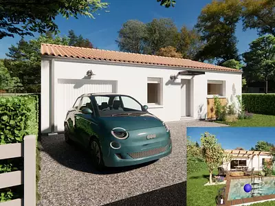 Maison neuve, 61 m²