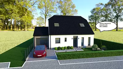 Maison neuve, 92 m²