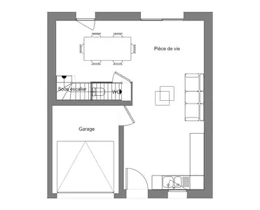 Maison neuve, 63 m²