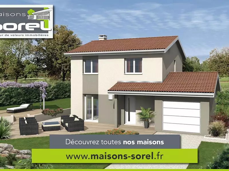 Maison neuve, 88 m² - Chaneins (01990)