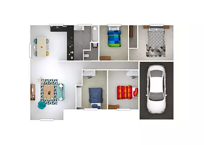 Maison neuve, 95 m²