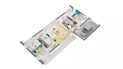 Maison neuve, 95 m²