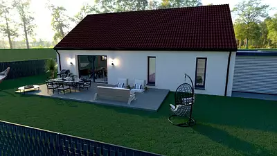 Maison neuve, 93 m²