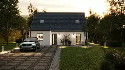 Maison neuve, 74 m²