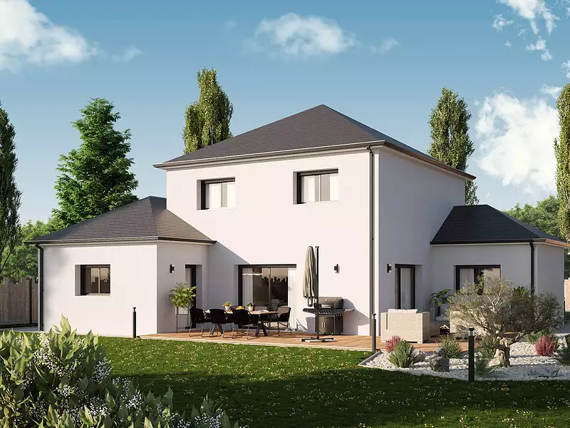 Maison neuve, 138 m² - Huismes (37420)