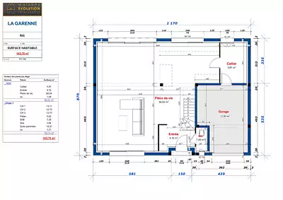 Maison neuve, 145 m²