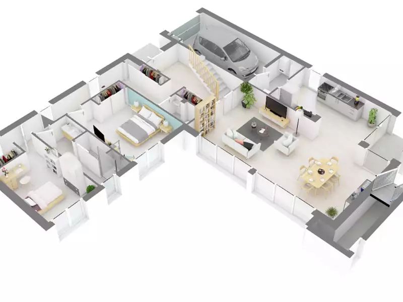 Maison neuve, 150 m² - Saint-Gély-du-Fesc (34980)