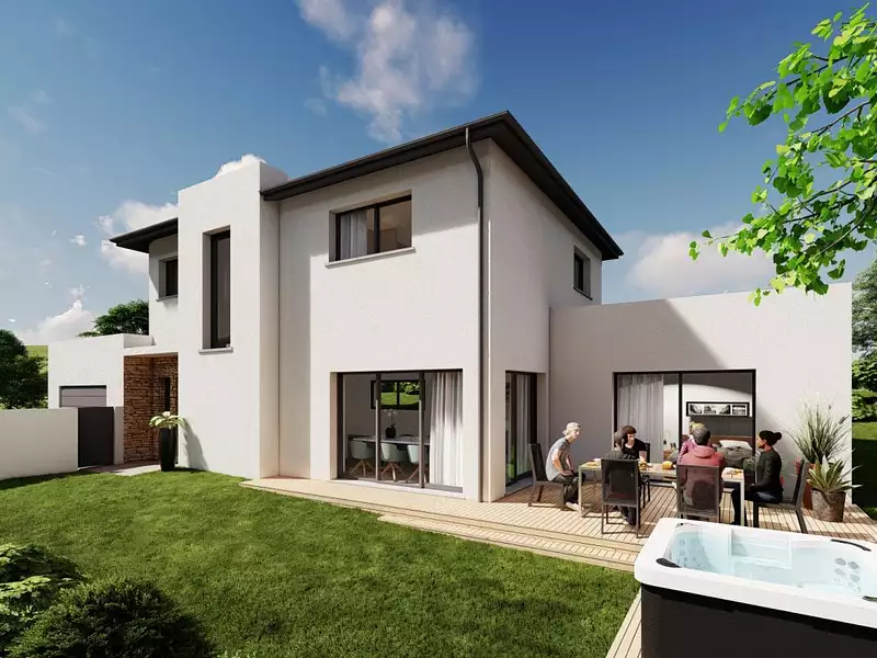 Maison neuve, 140 m² - Liergues (69400)