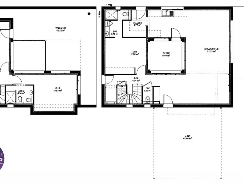 Maison neuve, 127 m² - Saint-Palais-sur-Mer (17420)