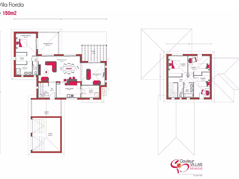 Maison neuve, 150 m² - Biscarrosse (40600)