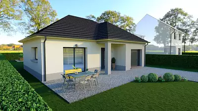 Maison neuve, 100 m²