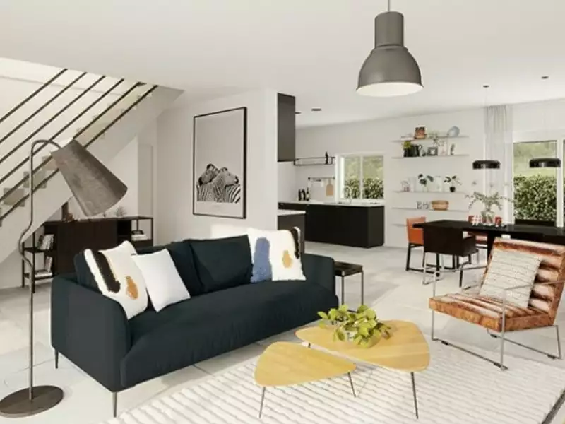 Maison neuve, 113 m² - Hauteville-sur-Fier (74150)