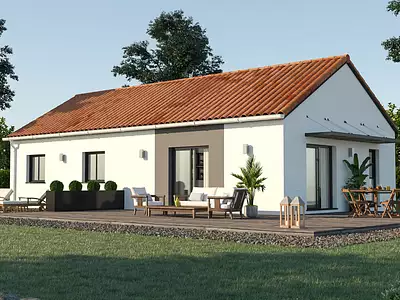 Maison neuve, 80 m²