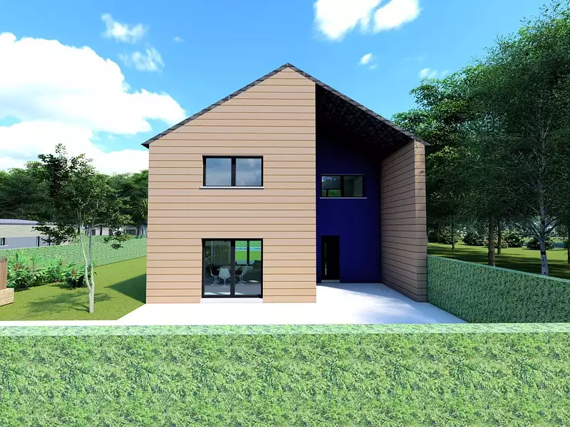 Maison neuve, 89 m² - Saint-Grégoire (35760)