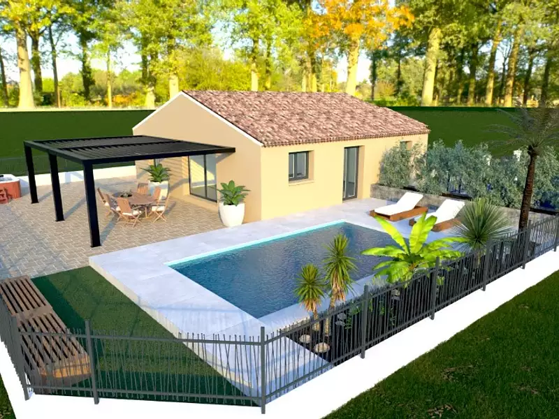 Maison neuve, 80 m² - Pouzolles (34480)