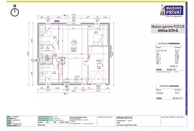 Maison neuve, 85 m²