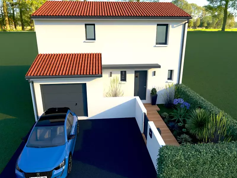 Maison neuve, 84 m² - Pollestres (66450)