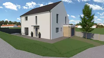 Maison neuve, 130 m²