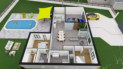 Maison neuve, 100 m²