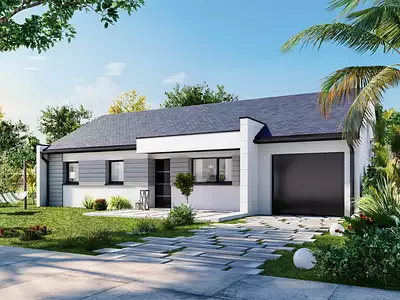 Maison neuve, 90,64 m²