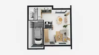 Maison neuve, 94 m²