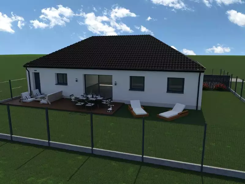 Maison neuve, 100 m² - Oppy (62580)