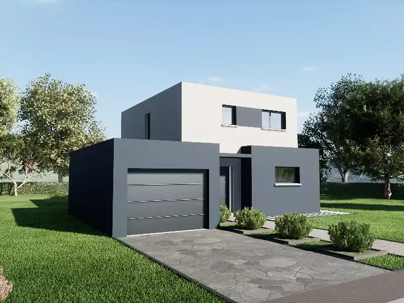Maison neuve, 98 m² - Oberschaeffolsheim (67203)