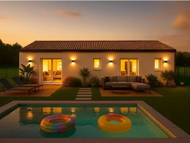 Maison neuve, 90 m² - Camps-la-Source (83170)