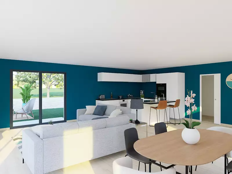 Maison neuve, 140 m² - Villeneuve (01480)