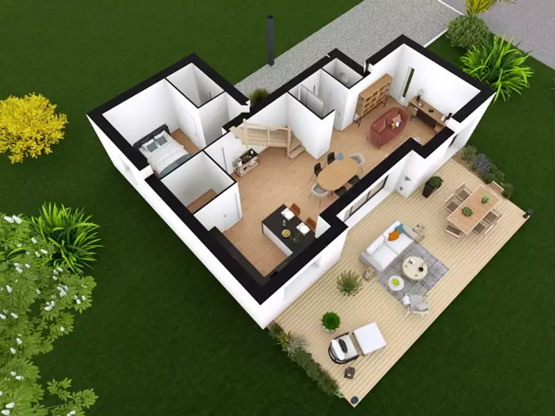 Maison neuve, 100 m² - Quimper (29000)