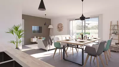 Maison neuve, 66 m²
