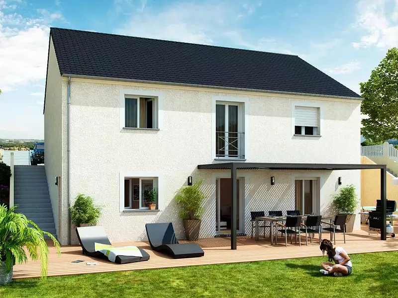Maison neuve, 110 m² - Ebersviller (57320)