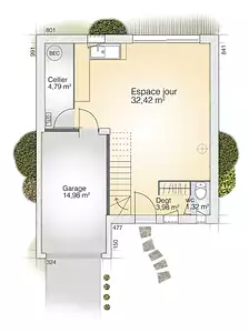 Maison neuve, 95 m²