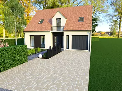 Maison neuve, 126,97 m²