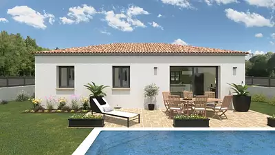 Maison neuve, 77 m²