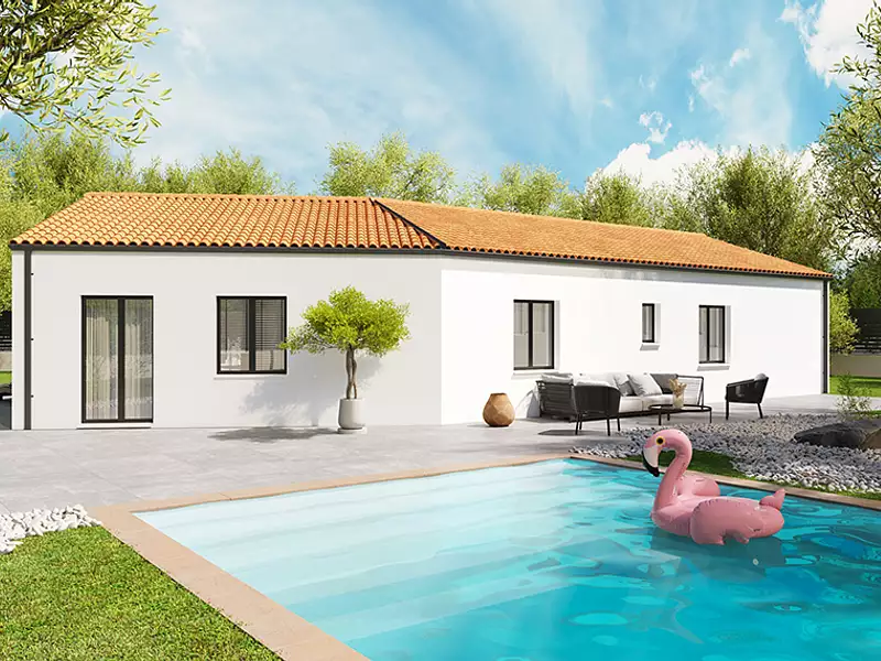 Maison neuve, 92 m² - Aulnay-sur-Marne (51150)