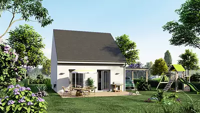 Maison neuve, 70,28 m²
