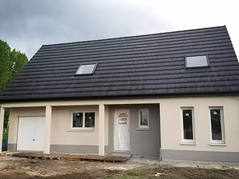 Maison neuve, 99,27 m² - Bienville (60280)
