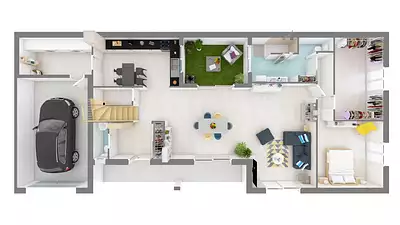 Maison neuve, 126 m²